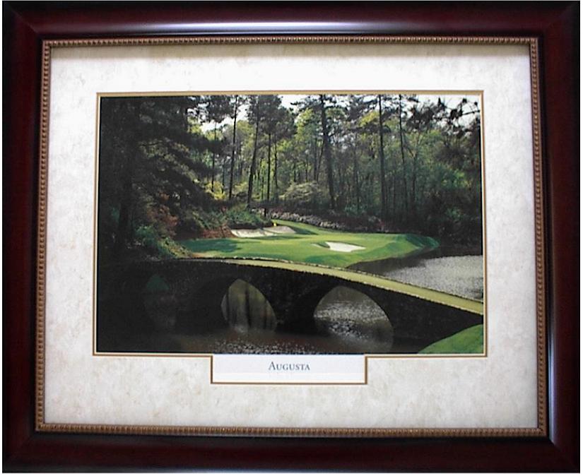 Augusta National Mahogany Frame Opaque