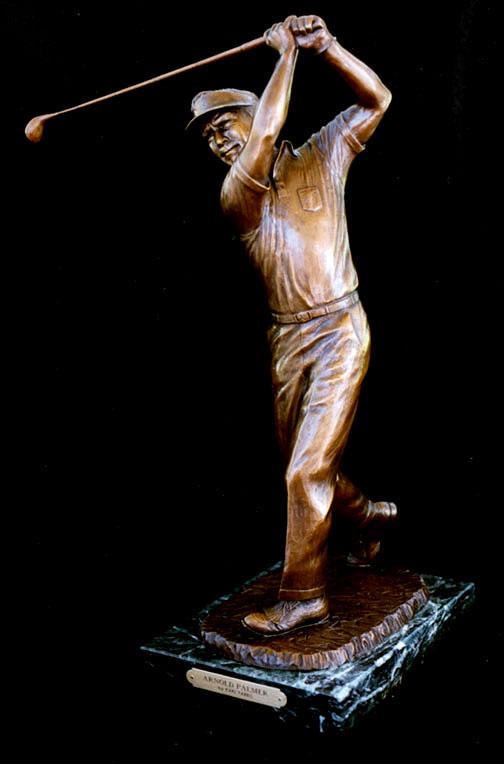 Arnold Palmer Golf Sculpture