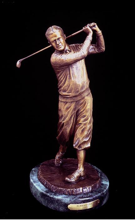 Bobby Jones Golf Sculpture