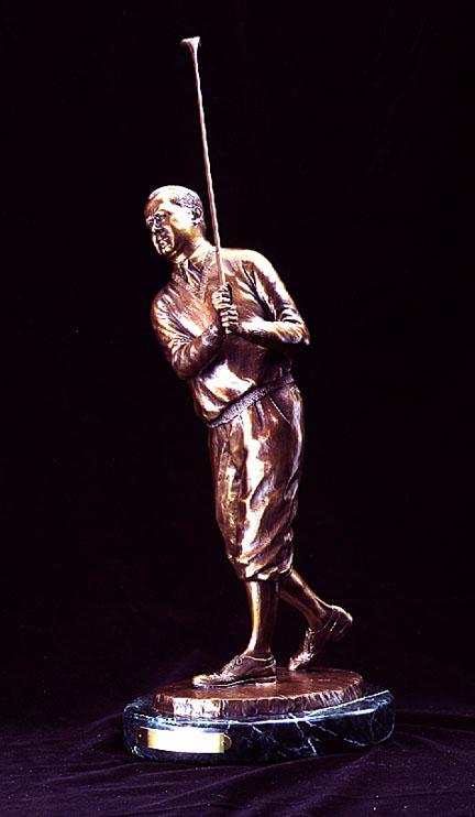 Walter Hagen Golf Sculpture