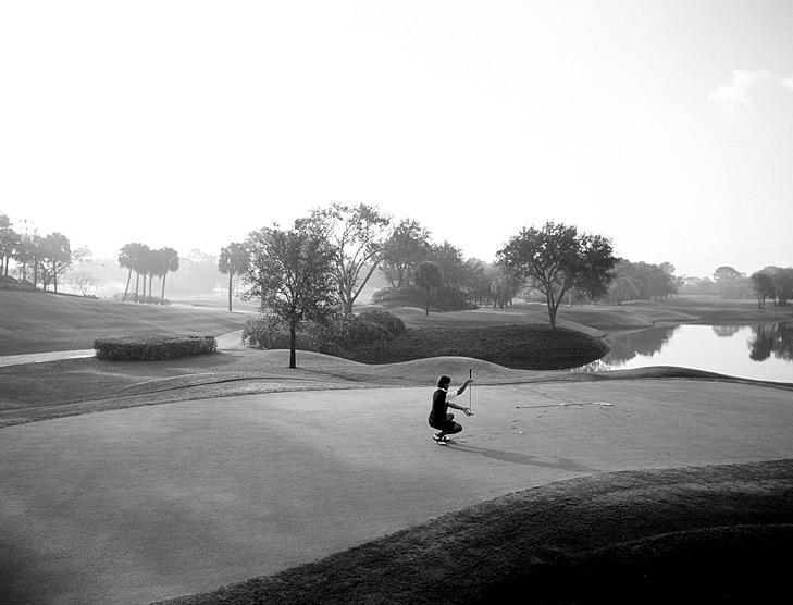 woman golfer